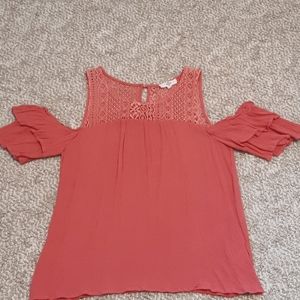 Fashion Cold Shoulder Top